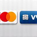 شعارات Visa و Mastercard